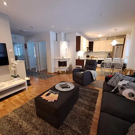 Keskuskari G1 - Saunallinen Kahden Makuuhuoneen Huoneisto Apartman *